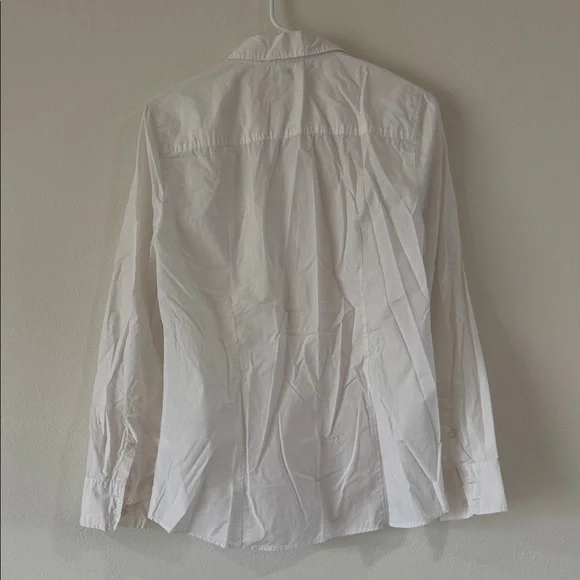 J. Crew women’s  Crisp White Button Down Shirt - Picture 3 of 3